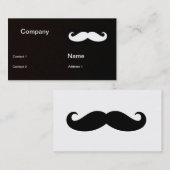 Müssen-haben-Schnurrbart Visitenkarte (Vorne/Hinten)