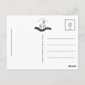 Müßige Hand - Postkarte (Rückseite)