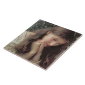 Müßiggang (Schöne Frau in Tränen) Fliese (Seite)