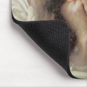 Müßiggang (Schöne Frau in Tränen) Mousepad (Ecke)