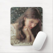 Müßiggang (Schöne Frau in Tränen) Mousepad (Mit Mouse)