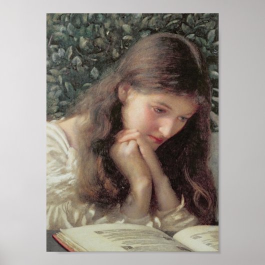 Müßiggang (Schöne Frau in Tränen) Poster (Vorne)