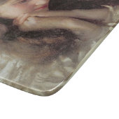 Müßiggang (Schöne Frau in Tränen) Schneidebrett (Ecke)