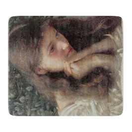 Müßiggang (Schöne Frau in Tränen) Schneidebrett