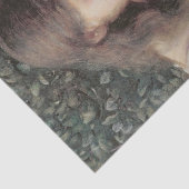 Müßiggang (Schöne Frau in Tränen) Seidenpapier (Ausschnitt)