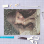 Müßiggang (Schöne Frau in Tränen) Seidenpapier (Handwerk)