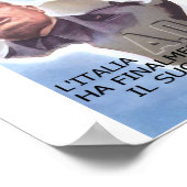 Mussolini Italien Ostafrika Poster (Ecke)