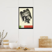 Mussolini Propaganda Poster (Küche)