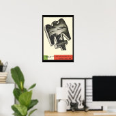 Mussolini Propaganda Poster (Heimbüro)