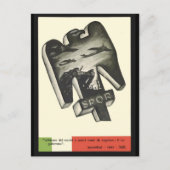 Mussolini Propaganda Postkarte (Vorderseite)