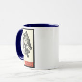 Mussolini-Propaganda Tasse (Vorderseite Links)