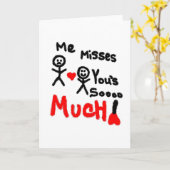 Müsste, dass du Leute im Stich hast Karte (Gelbe Blume)