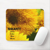 MUSSTE! Genau wie ihre Mama Mousepad Sonnenblumen (Mit Mouse)