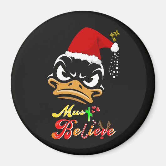 Must Believe Christmas Magnet (Vorne)