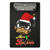 Must Believe Christmas Mini Klemmbrett (Vorderseite)