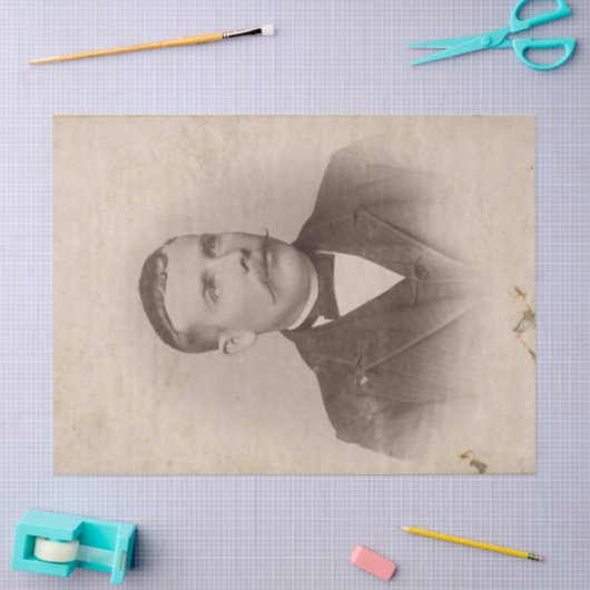 Mustach Mann-Kram-Zeitschriften-Element-Blatt Seidenpapier (Basteln)