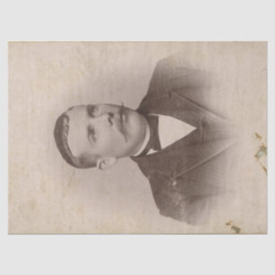 Mustach Mann-Kram-Zeitschriften-Element-Blatt Seidenpapier