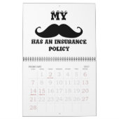 Mustache 2013 kalender (Feb 2027)