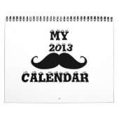 Mustache 2013 kalender (Titelbild)