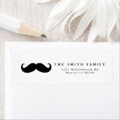 Mustache Address Label (Insitu)