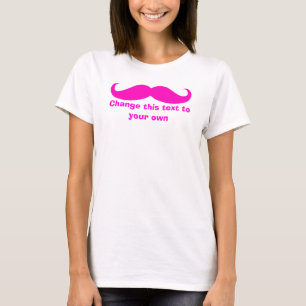 Mustache Anpassen T-Shirt