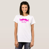 Mustache Anpassen T-Shirt (Vorne ganz)