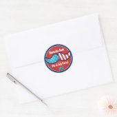 Mustache Bash 4. Juli Party Stickers (Umschlag)