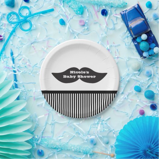 Mustache Bash Birthday PARTY Moderne Teller (Party)