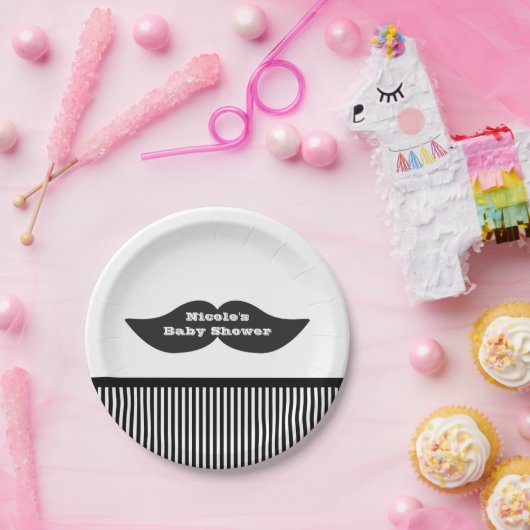 Mustache Bash Birthday PARTY Moderne Teller (Party)