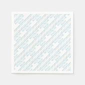 Mustache Bash Metro Serviette (Vorderseite)