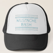 Mustache Bash Metro Truckerkappe (Vorderseite)