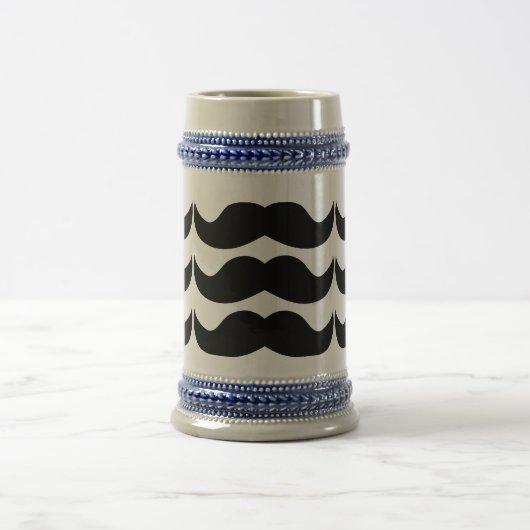 Mustache Bierglas (Mittel)