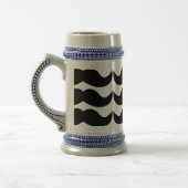 Mustache Bierglas (Links)