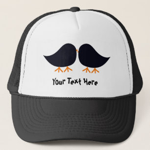 Mustache Bird Hat Truckerkappe