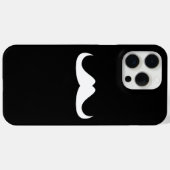 Mustache Black and White anpassen Case-Mate iPhone Hülle (Rückseite (Horizontal))
