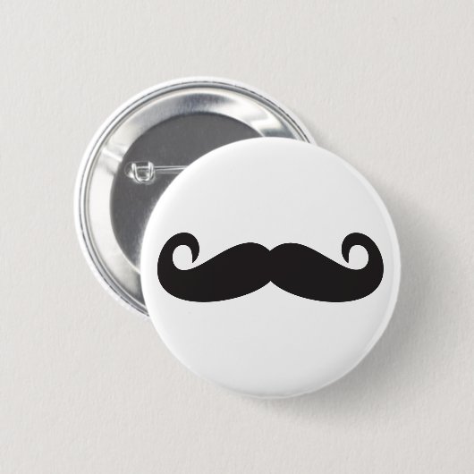 Mustache Button (Vorne & Hinten)