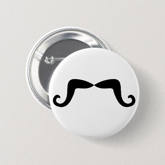 Mustache Button (Vorne & Hinten)