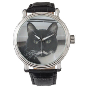 Mustache Cat Watch Armbanduhr