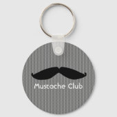 Mustache Club Schlüsselanhänger (Vorderseite)