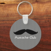 Mustache Club Schlüsselanhänger (Vorderseite)