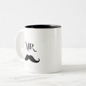 Mustache Coffee Tasse (Vorderseite Links)