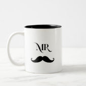Mustache Coffee Tasse (Links)