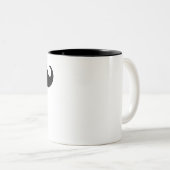 Mustache Coffee Tasse verkleidet lustigen Schnurrb (VorderseiteRechts)