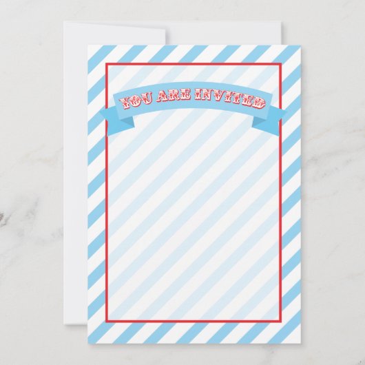 Mustache Couples Kinderdusche Einladungen (Rückseite)