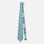 Mustache Dapper Pattern Necktie Tie Krawatte (Vorderseite)
