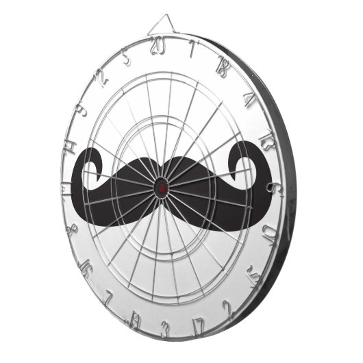 Mustache Dartscheibe (Vorderseite rechts)
