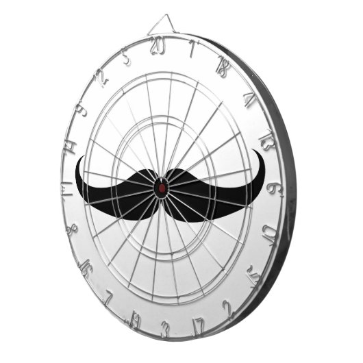 Mustache Dartscheibe (Vorderseite rechts)