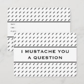 Mustache dir eine Frage-Mod Strip (Vorne/Hinten)