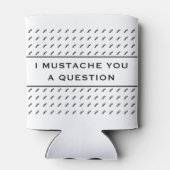 Mustache dir eine Frage-Mod Strip Dosenkühler (Rückseite)