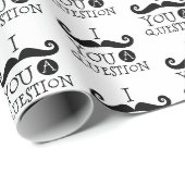 Mustache dir einen Spaß Vatertag Geschenkpapier (Rolleneckpunkt)